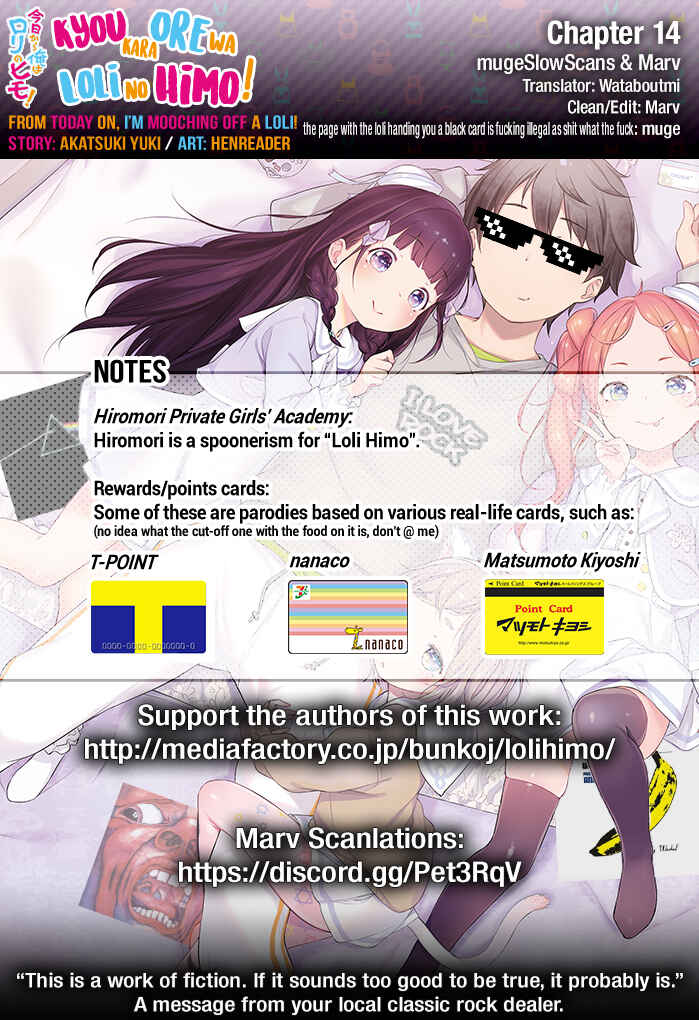 Page 26 Chapter 14 Kyou Kara Ore wa Loli no Himo!
