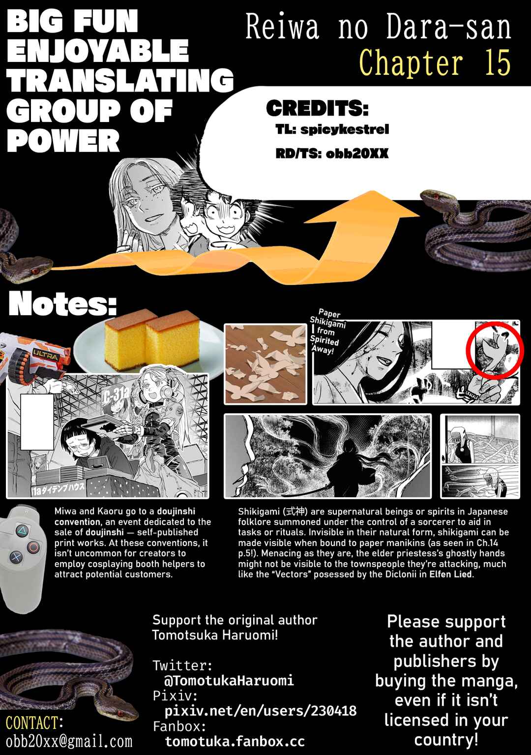 Page 19 Chapter 15 Dara-san of Reiwa