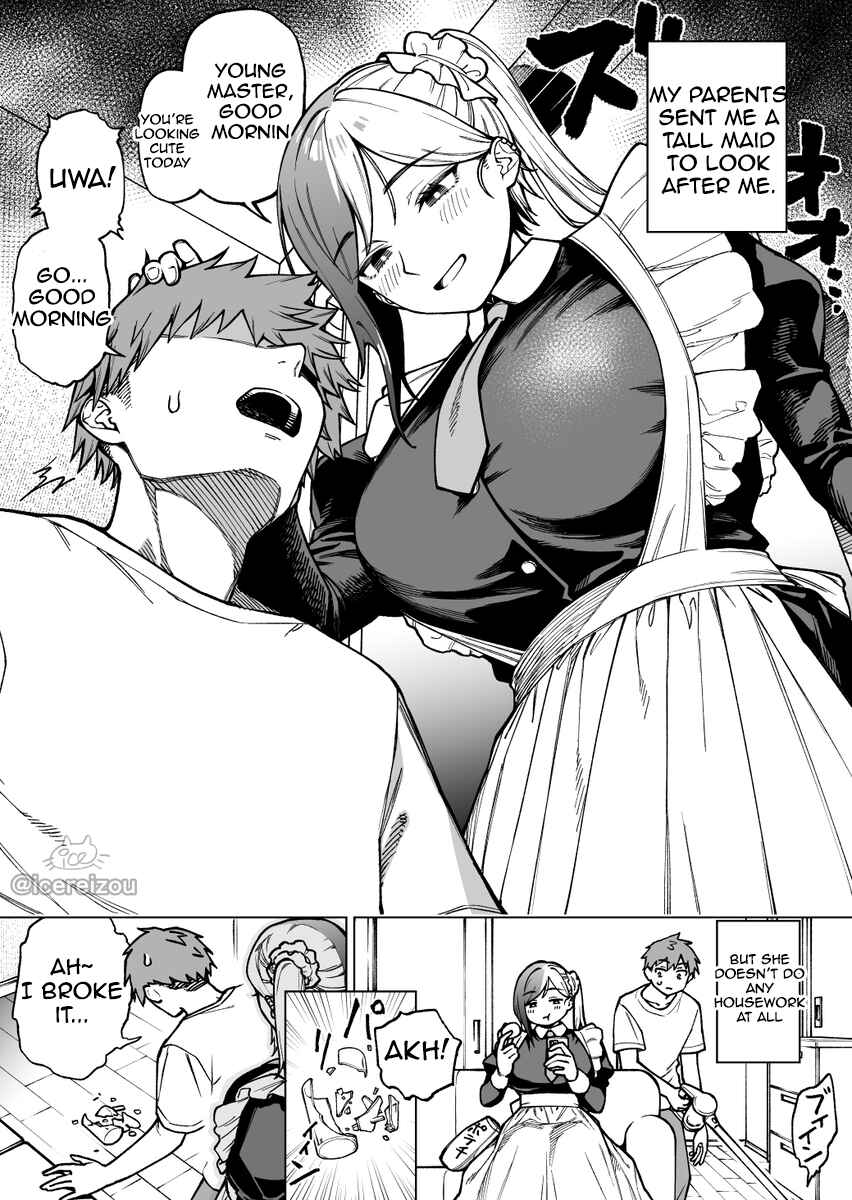 Page 1 Chapter Unknown_9a99 Jikka kara Okurarete Kita Dekai Maid-san