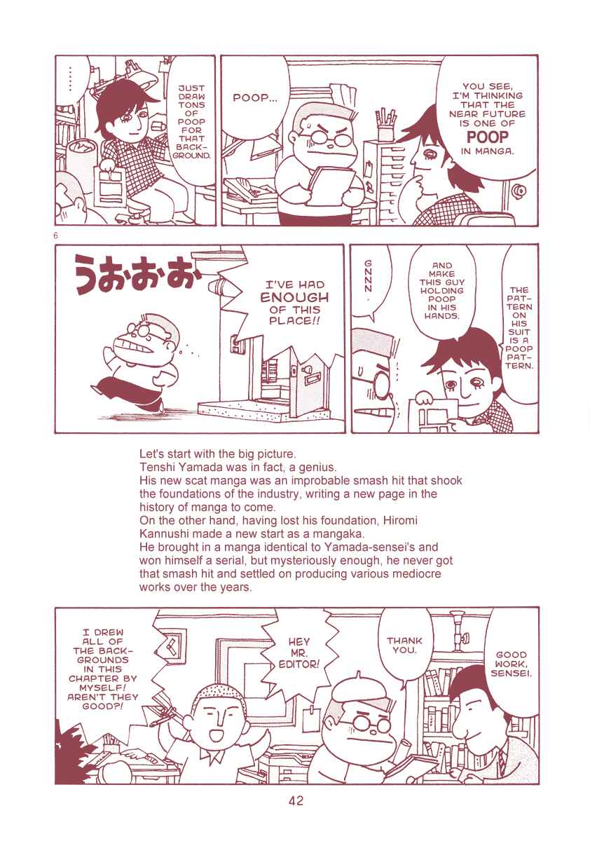 Page 8 Chapter 6 The Super Harsh Story of a Mangaka