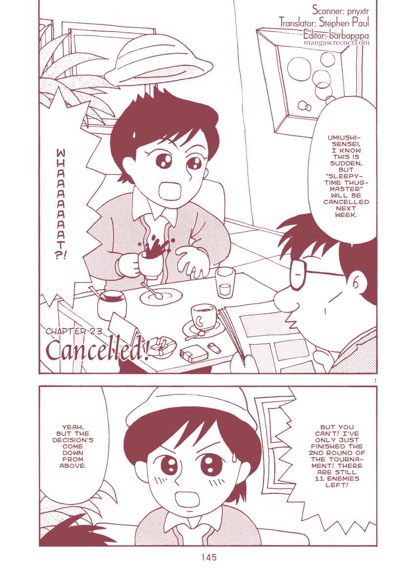 Page 3 Chapter 23 The Super Harsh Story of a Mangaka