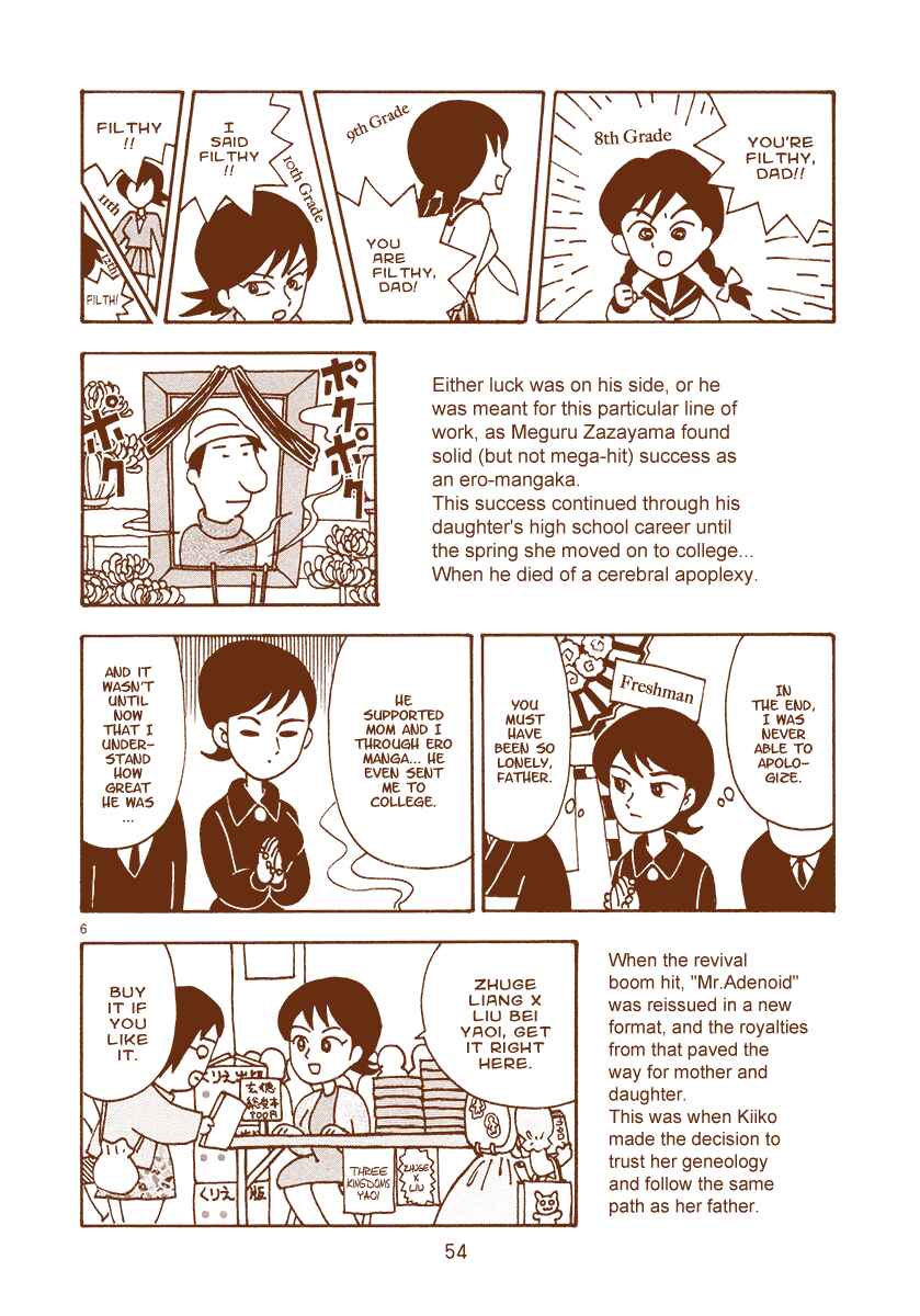 Page 6 Chapter 8 The Super Harsh Story of a Mangaka