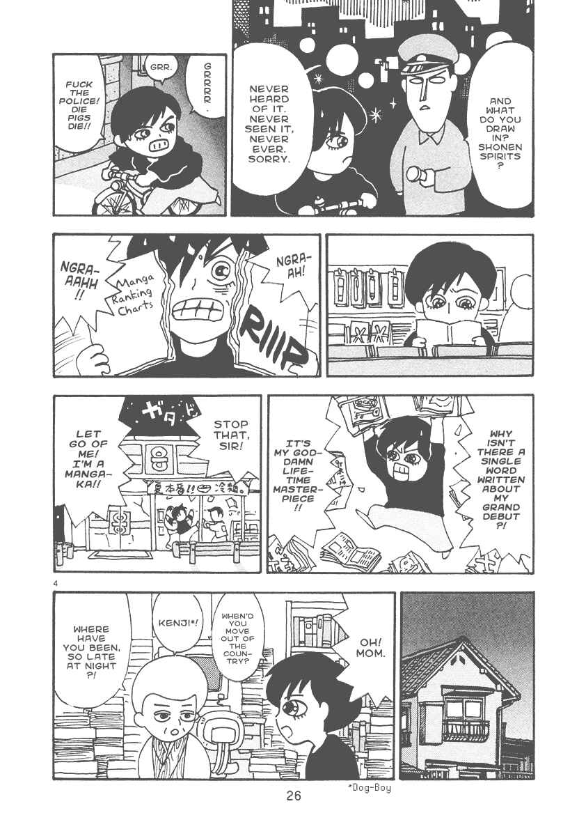Page 4 Chapter 4 The Super Harsh Story of a Mangaka