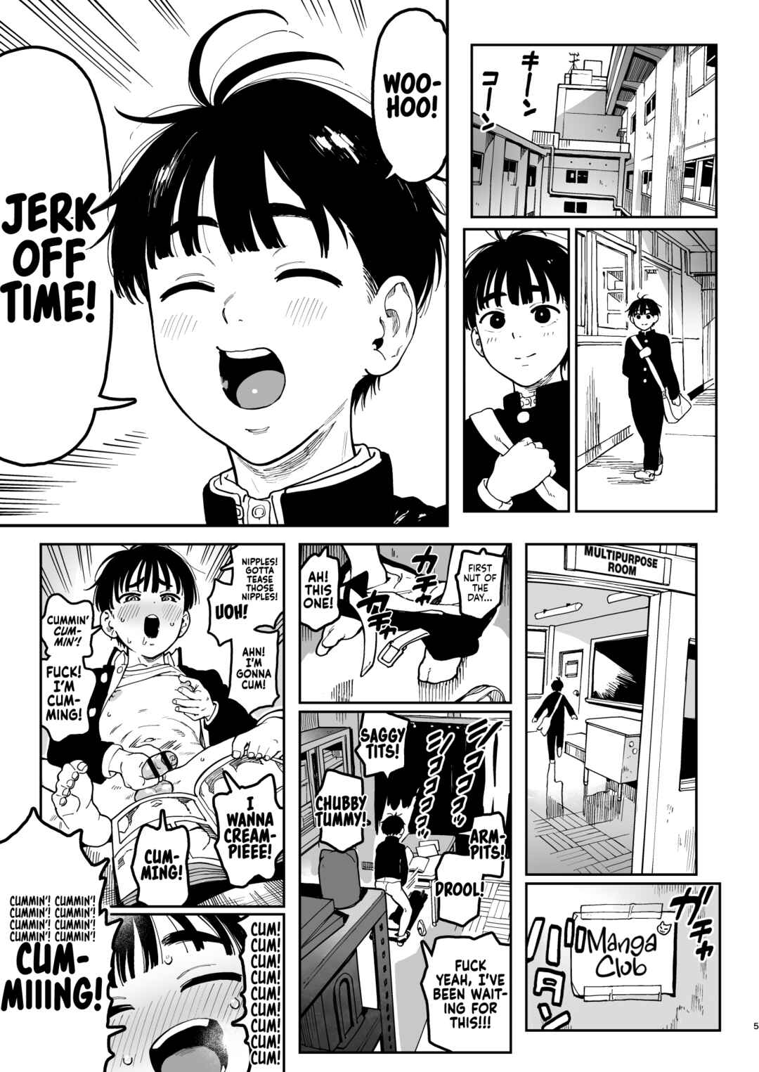 Page 5 Chapter Unknown_4b8c How Haruta Became the Manga Clubs Plaything