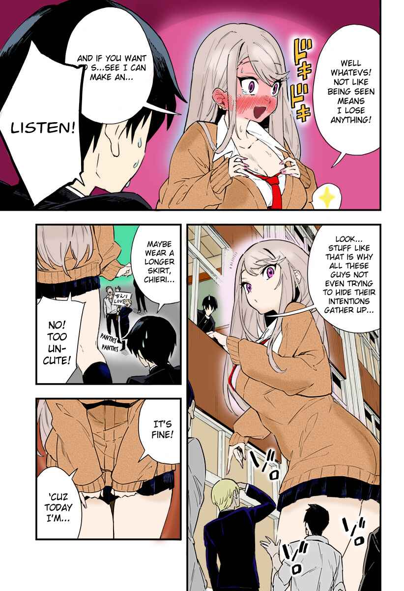Page 11 Chapter 1 Chieri no Koi wa 8 Meter (Fan Colored)
