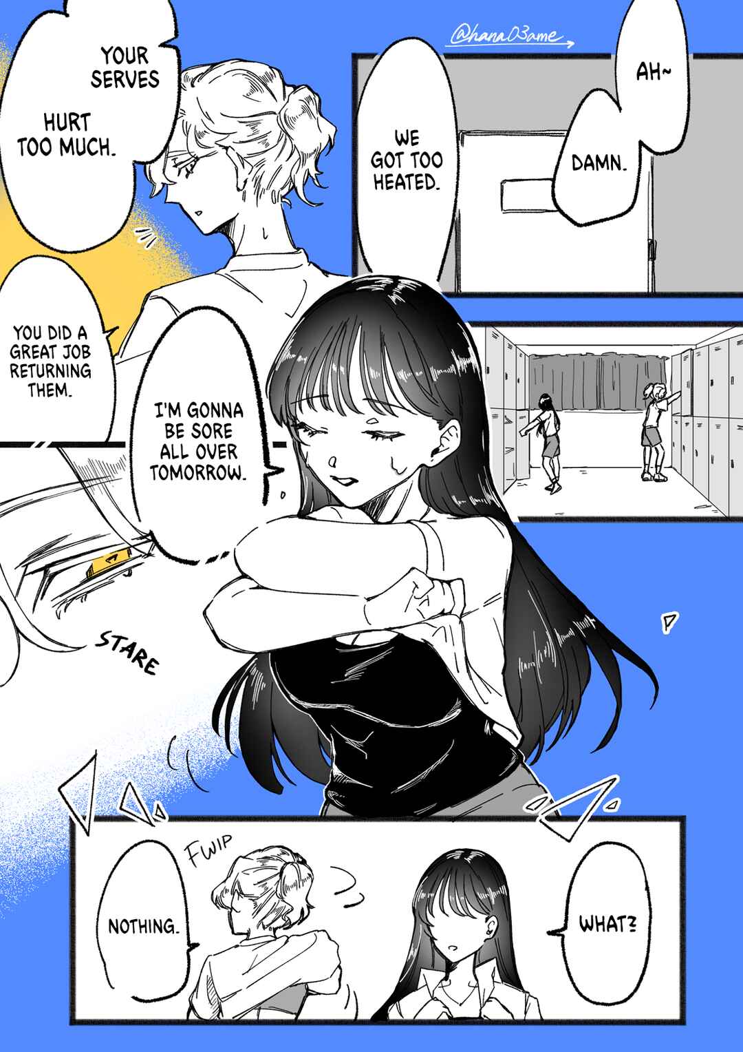 Page 3 Chapter 4 A Story About How She Grew Conscious of Her Childhood Friend