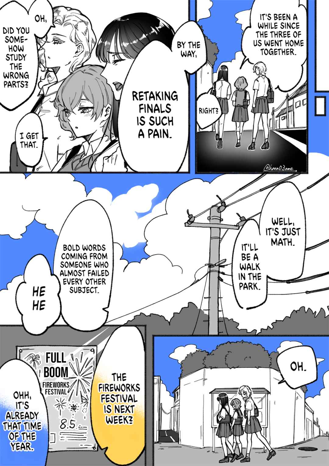Page 2 Chapter 7 A Story About How She Grew Conscious of Her Childhood Friend