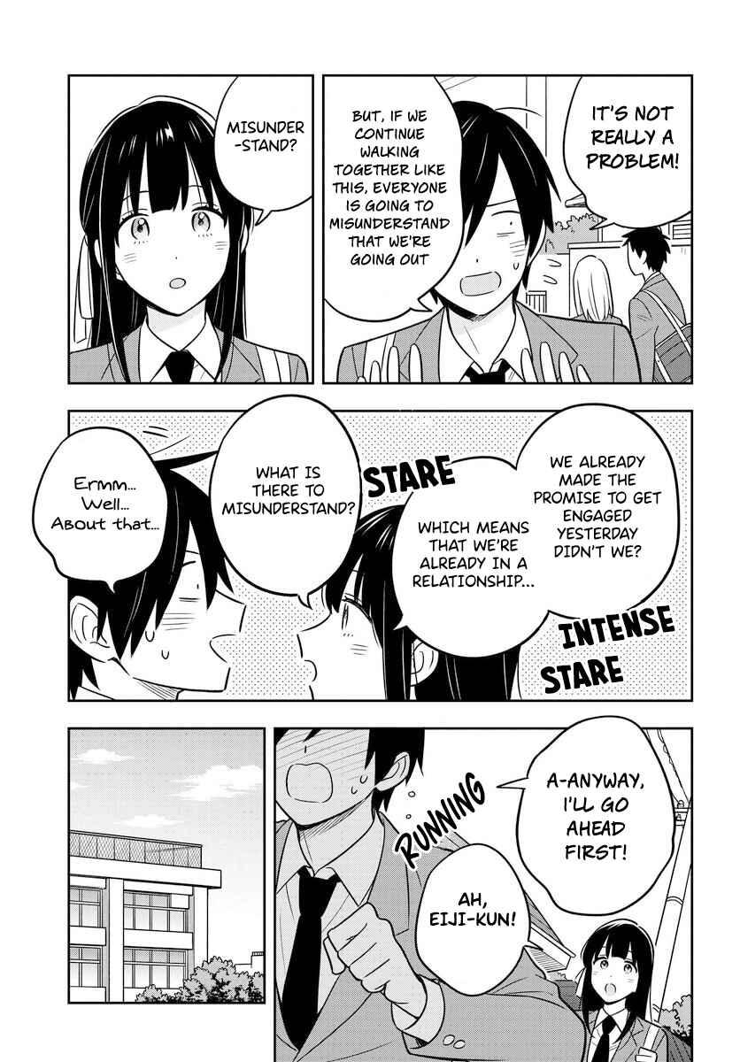 Page 12 Chapter 2.1 Inkya de Wotaku de Binbou Dakedo Bijin Ojou-sama ni Osaretemasu