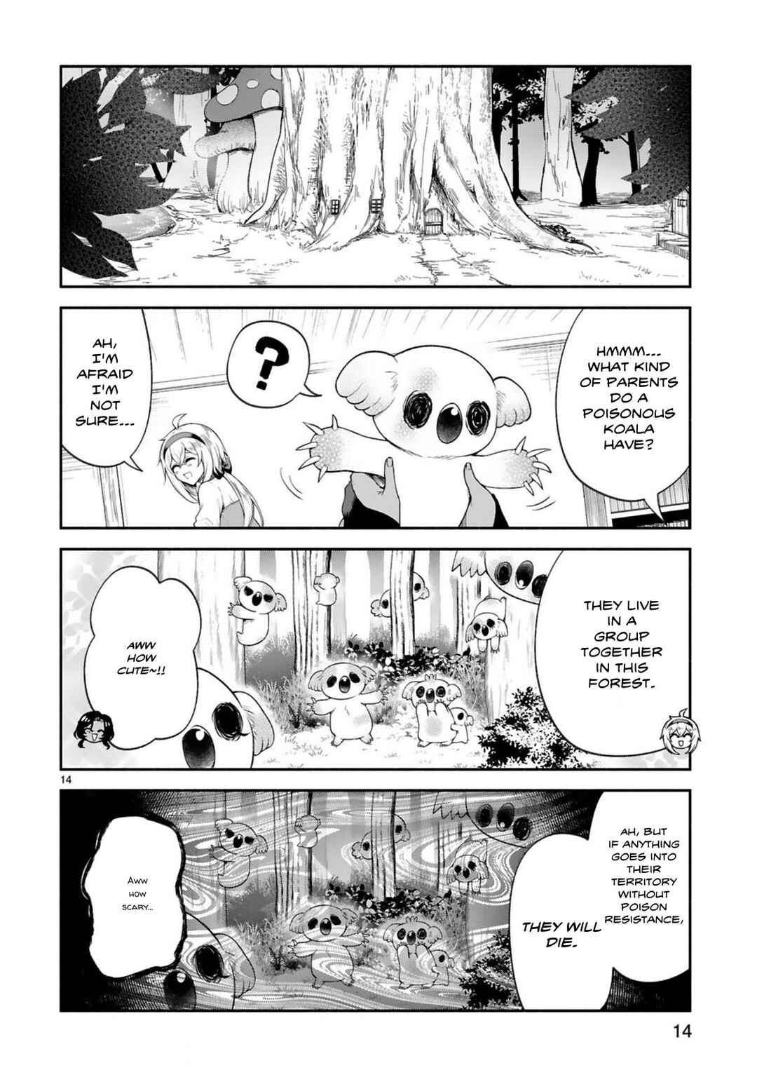 Page 14 Chapter 40 Dekoboko Majo no Oyako Jijou