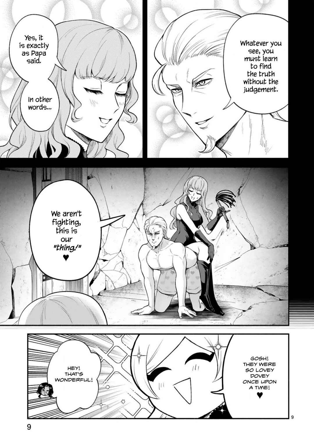 Page 9 Chapter 40 Dekoboko Majo no Oyako Jijou