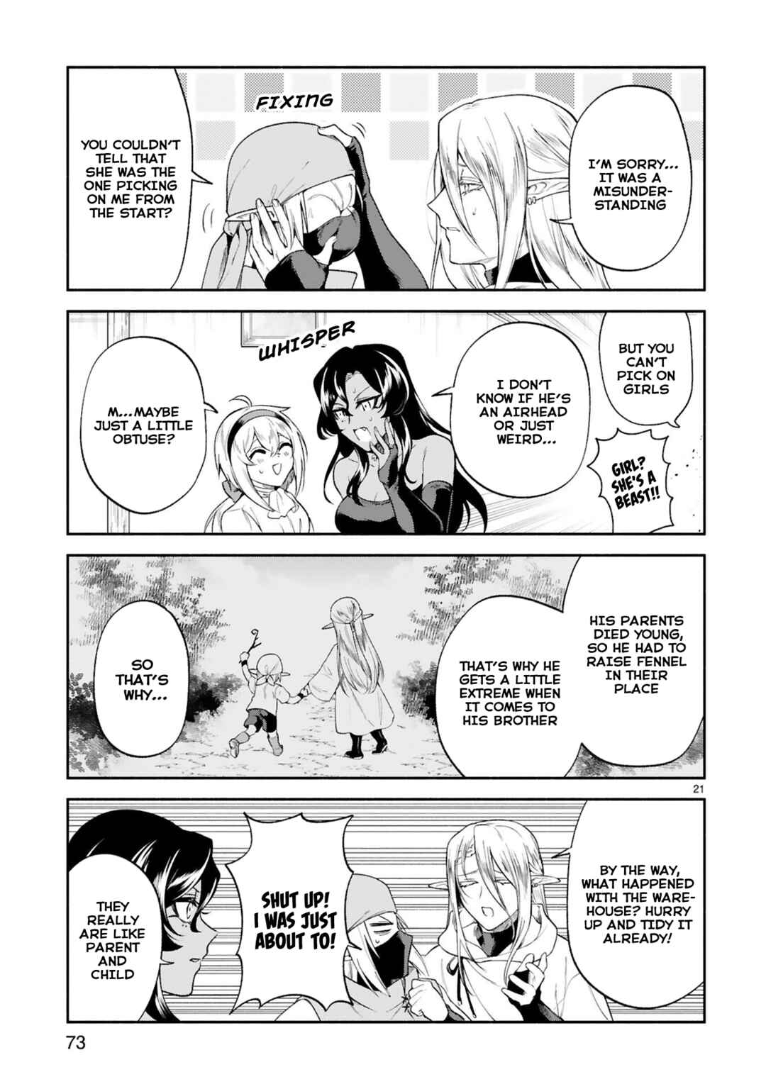 Page 21 Chapter 31 Dekoboko Majo no Oyako Jijou