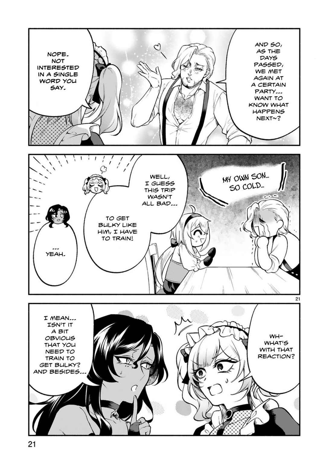 Page 21 Chapter 42 Dekoboko Majo no Oyako Jijou