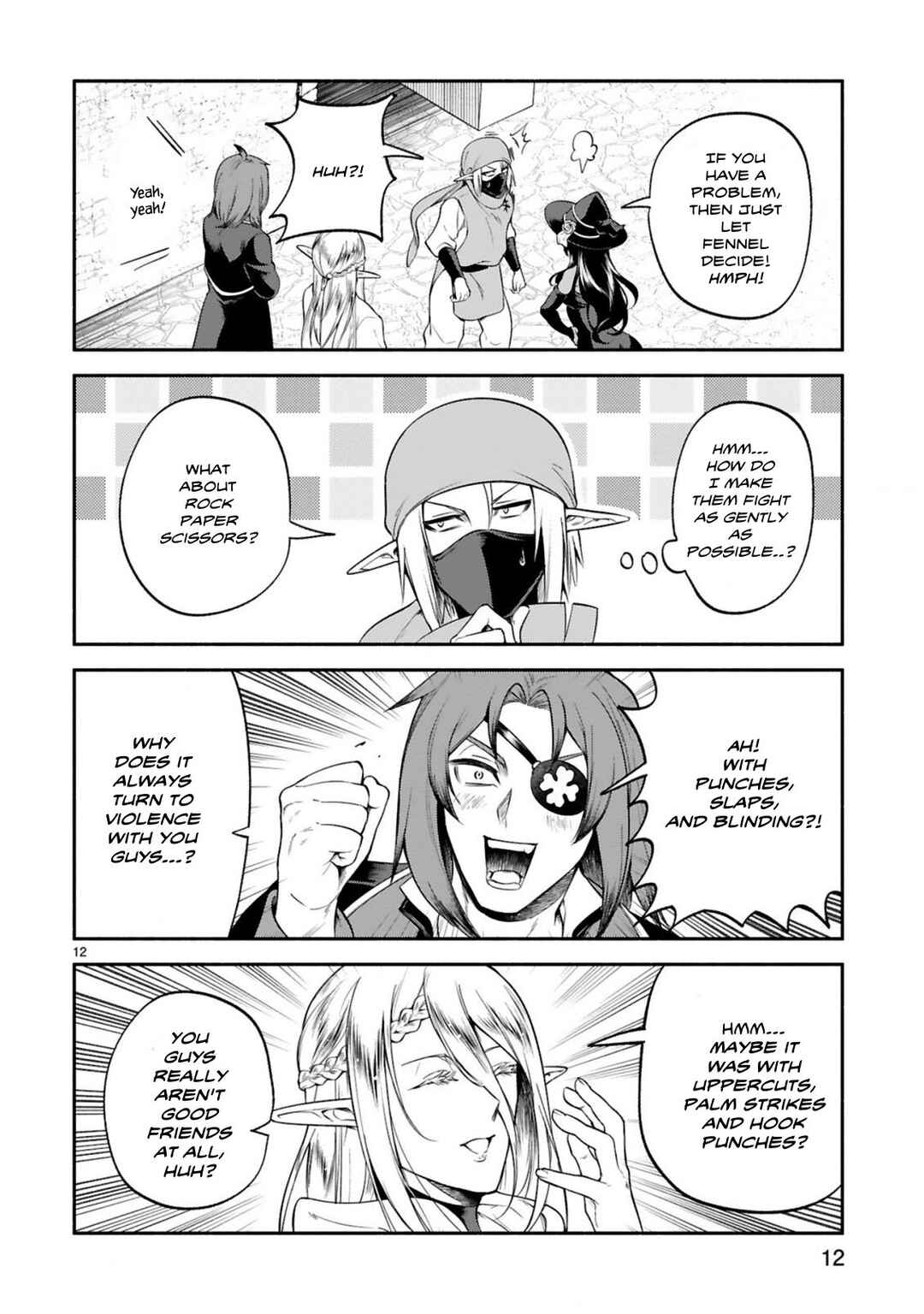 Page 12 Chapter 43 Dekoboko Majo no Oyako Jijou