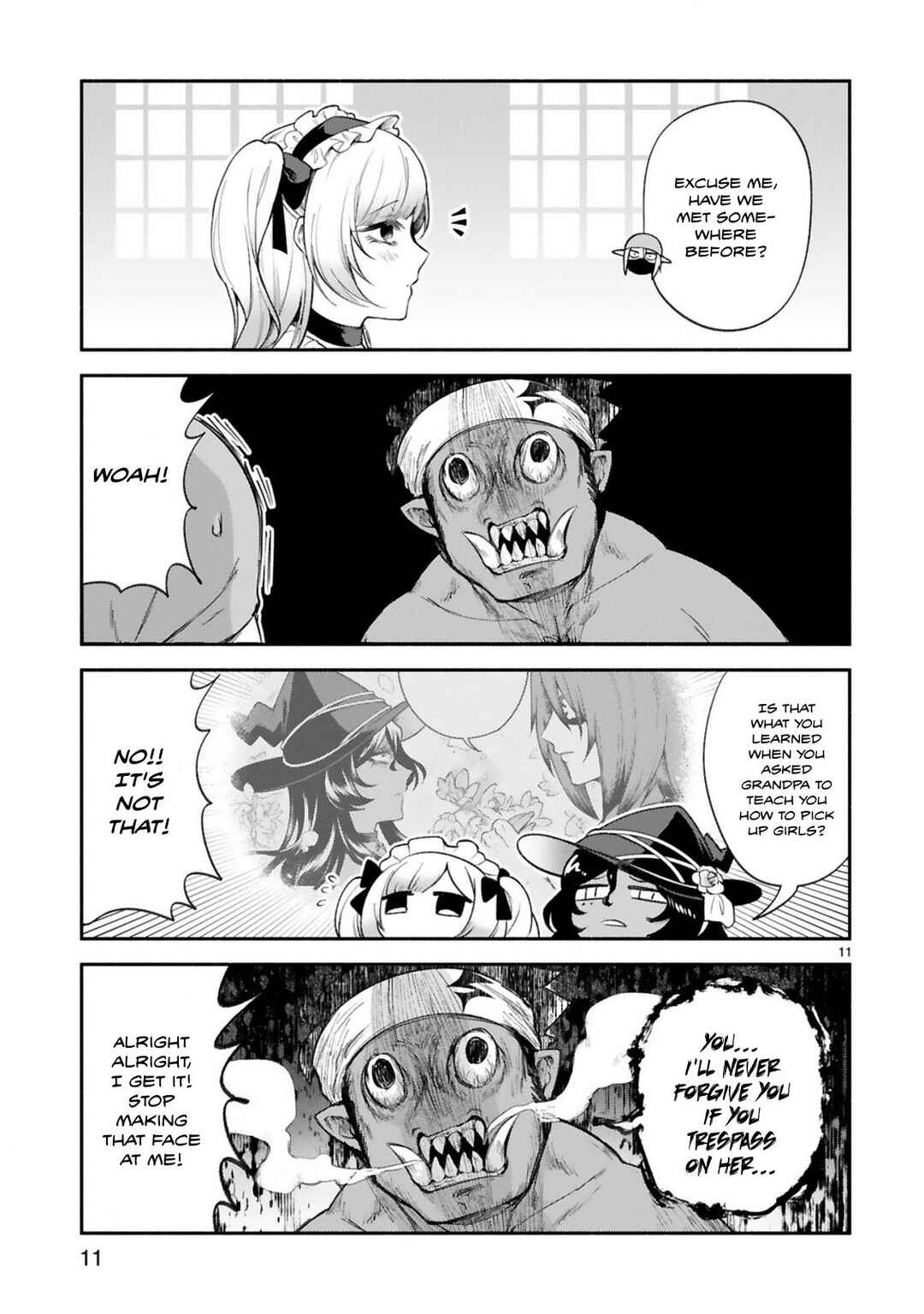 Page 10 Chapter 36 Dekoboko Majo no Oyako Jijou