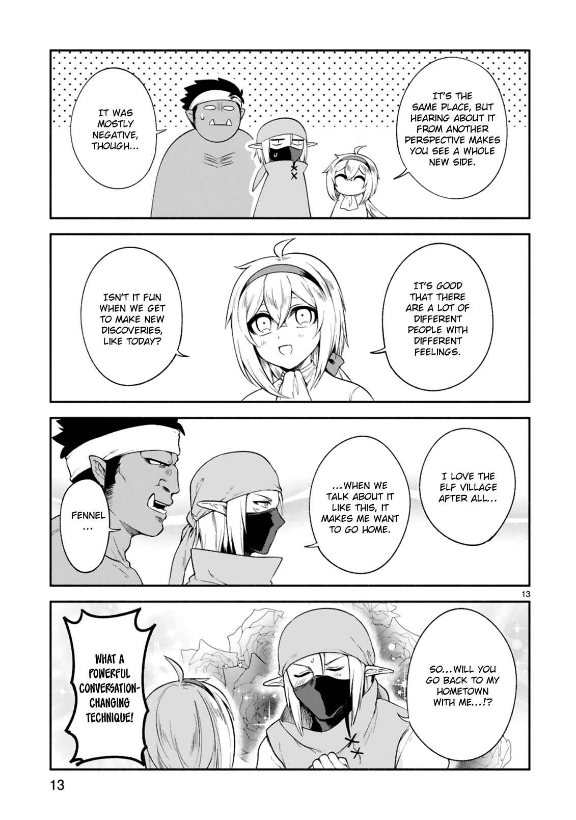 Page 13 Chapter 11 Dekoboko Majo no Oyako Jijou