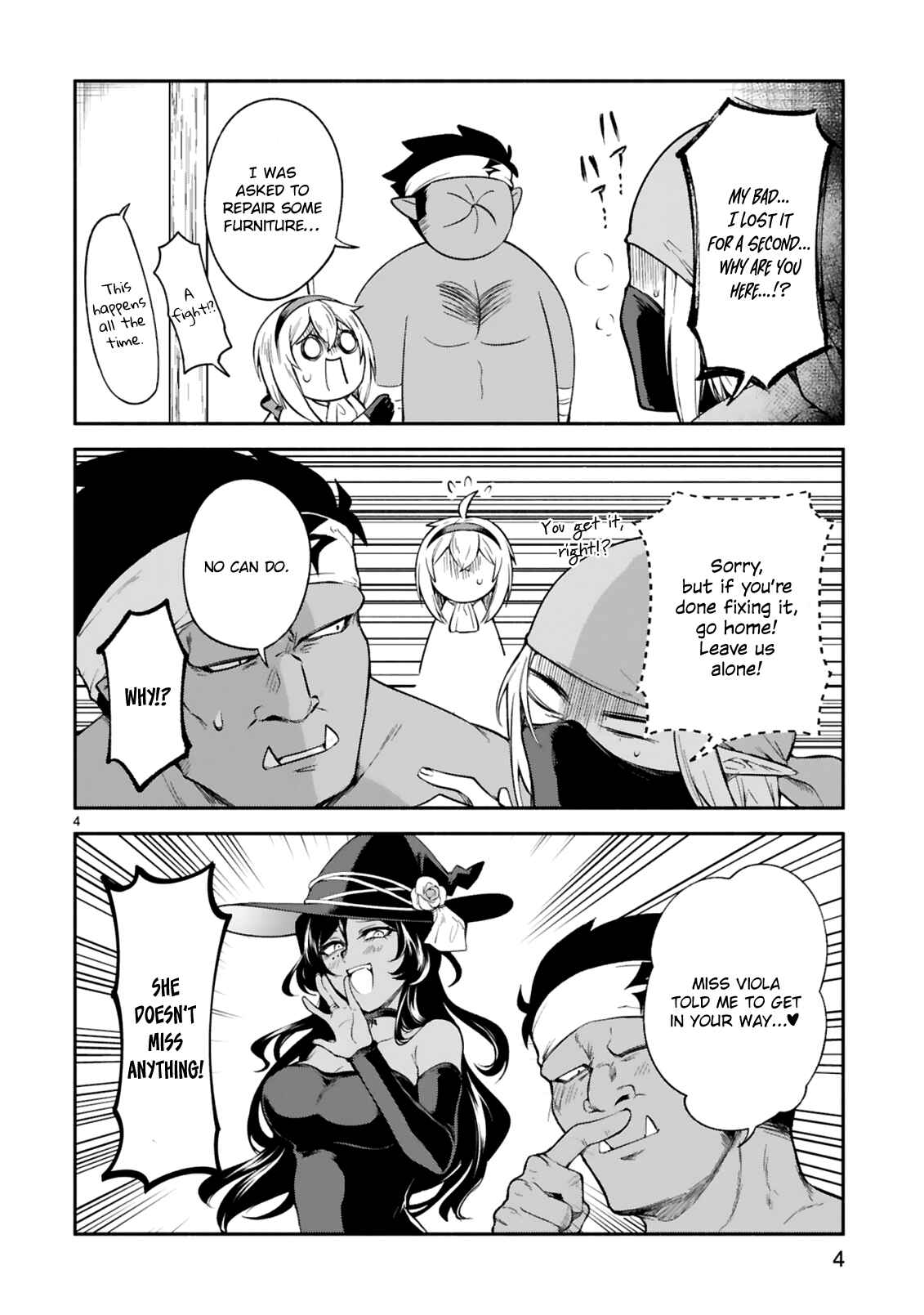 Page 4 Chapter 11 Dekoboko Majo no Oyako Jijou