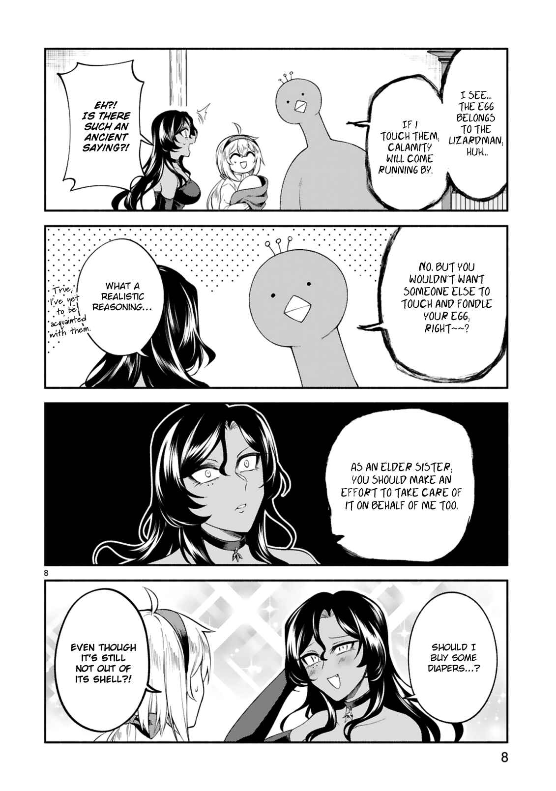 Page 8 Chapter 10 Dekoboko Majo no Oyako Jijou
