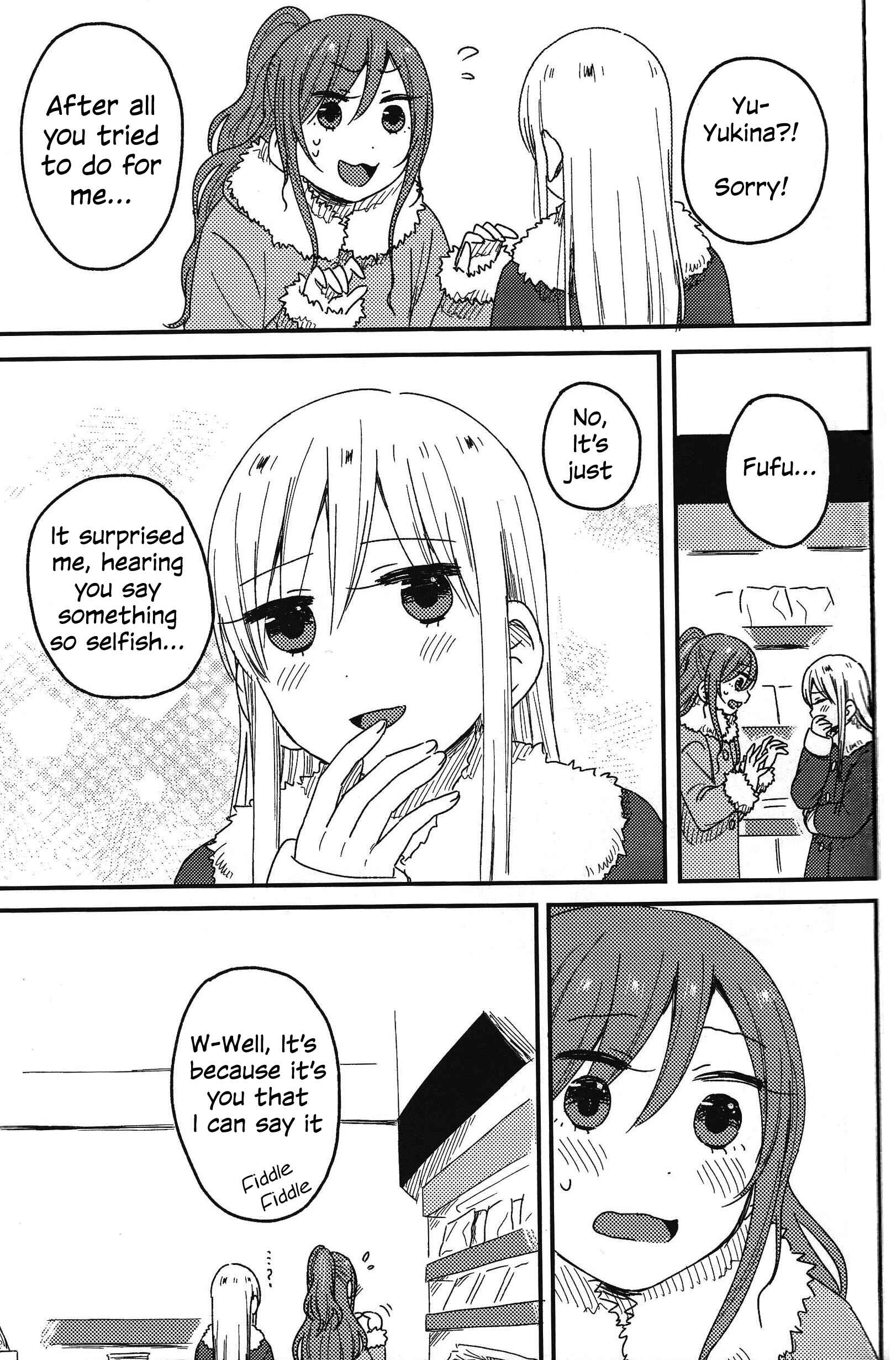 Page 25 Chapter Unknown_516b BanG Dream! - RisaYuki Happy Manga (Doujinshi)