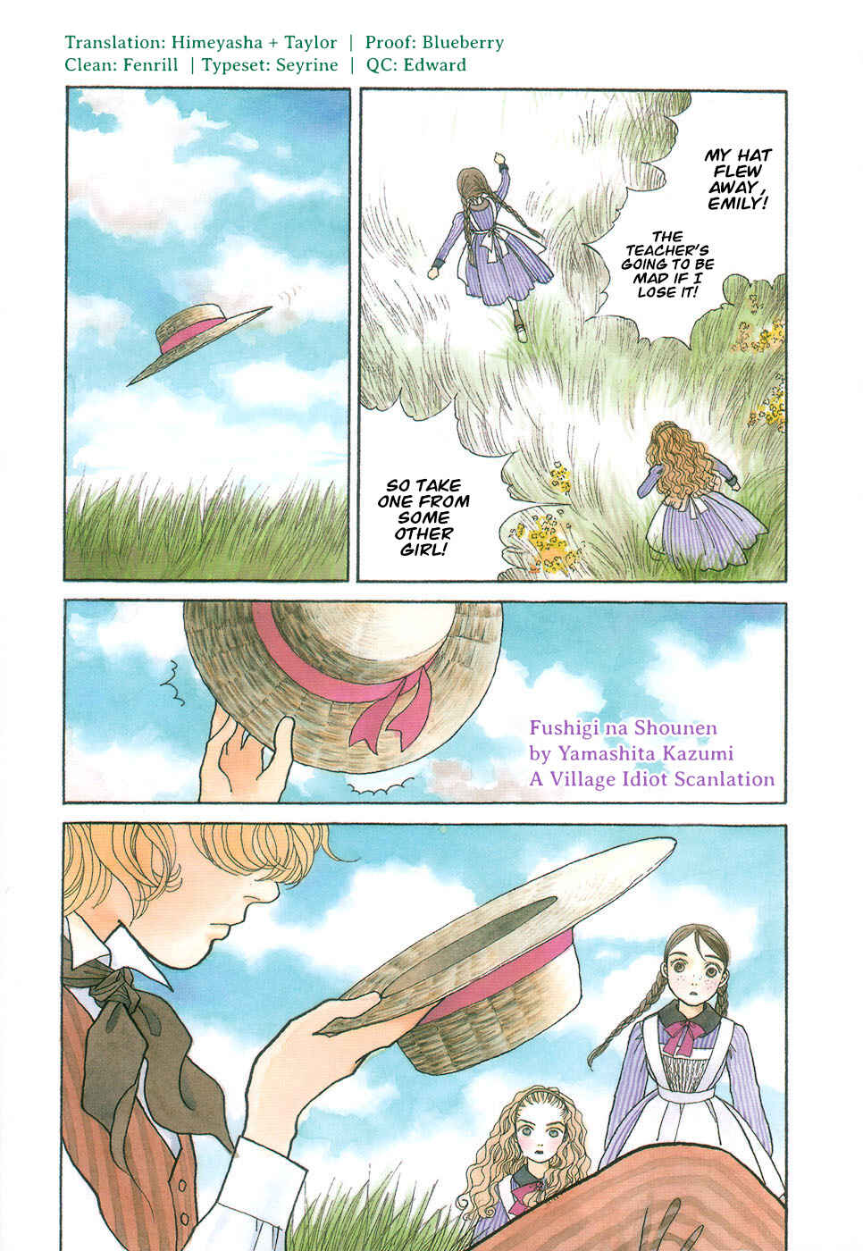 Page 3 Chapter 2 Fushigi na Shounen