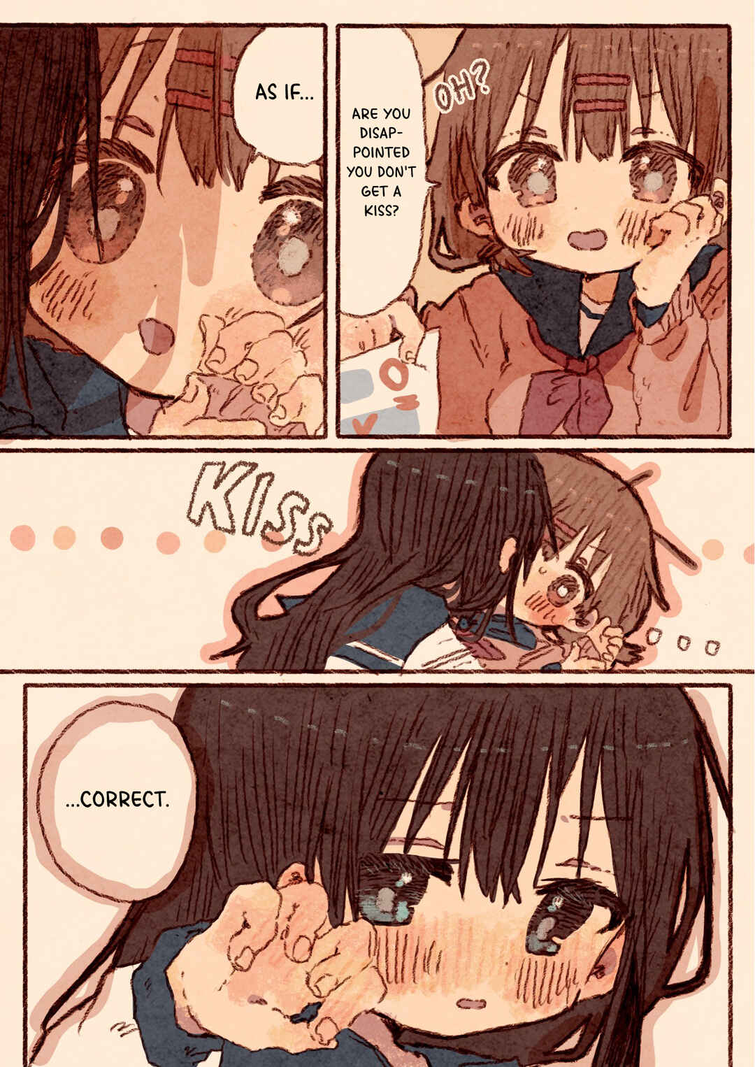 Page 4 Chapter Unknown_292a Dumb Girl and Aloof Girl Yuri