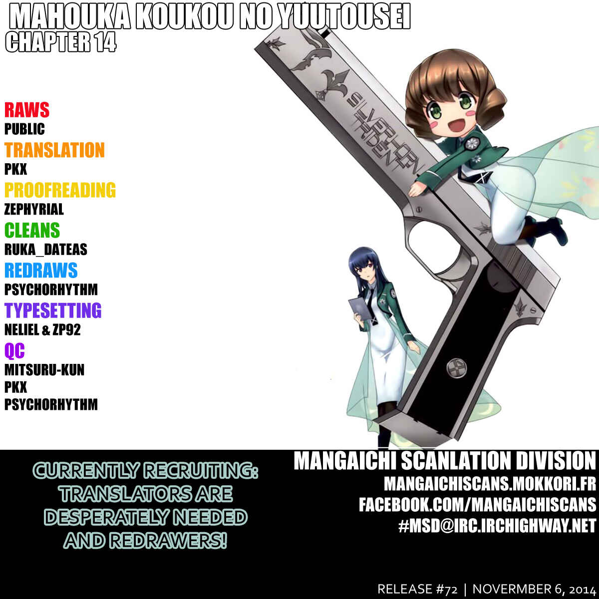 Page 1 Chapter 14 The Honor Student at Magic High School