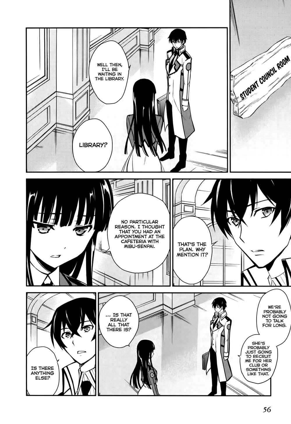 Page 9 Chapter 14 The Honor Student at Magic High School