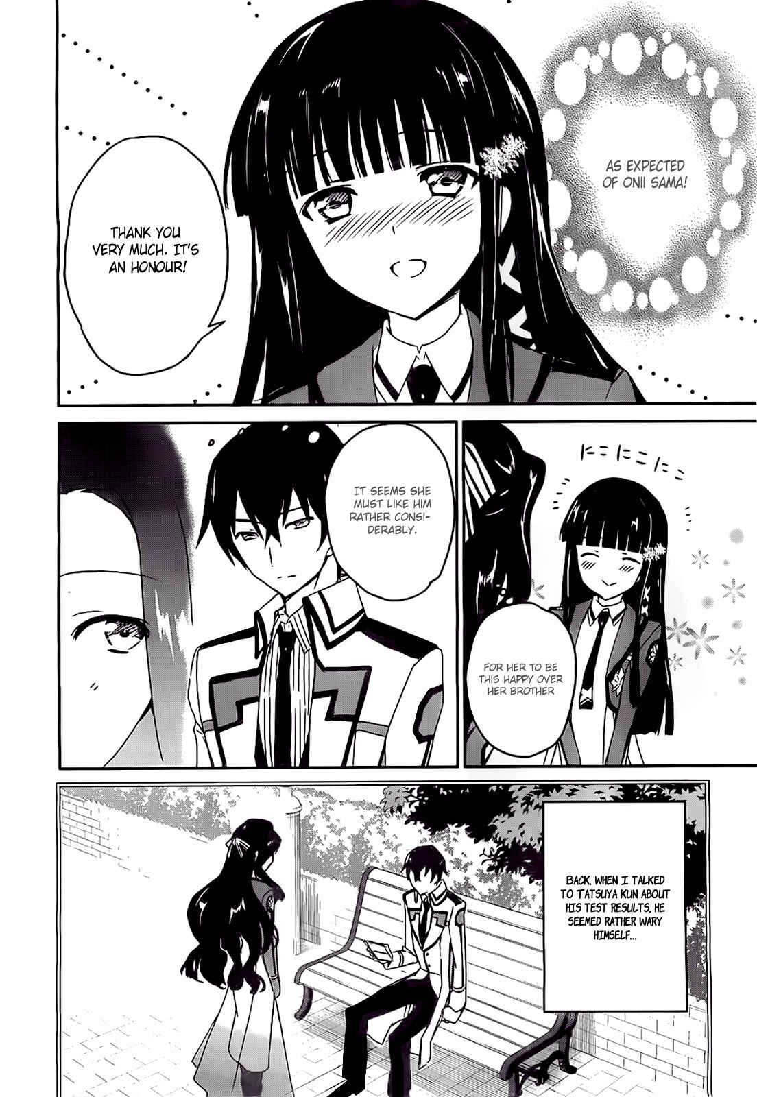 Page 12 Chapter 3 The Honor Student at Magic High School