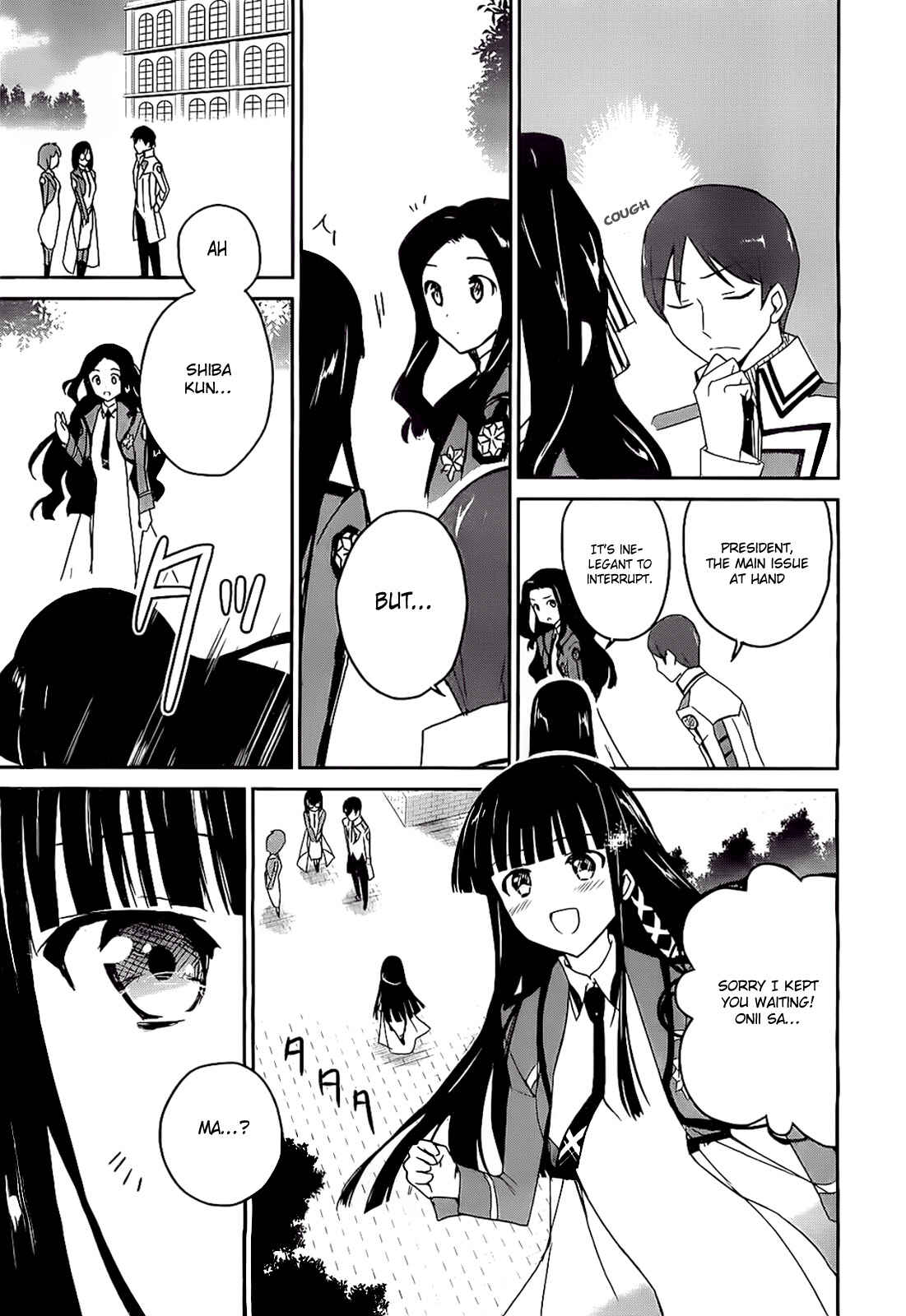 Page 13 Chapter 3 The Honor Student at Magic High School