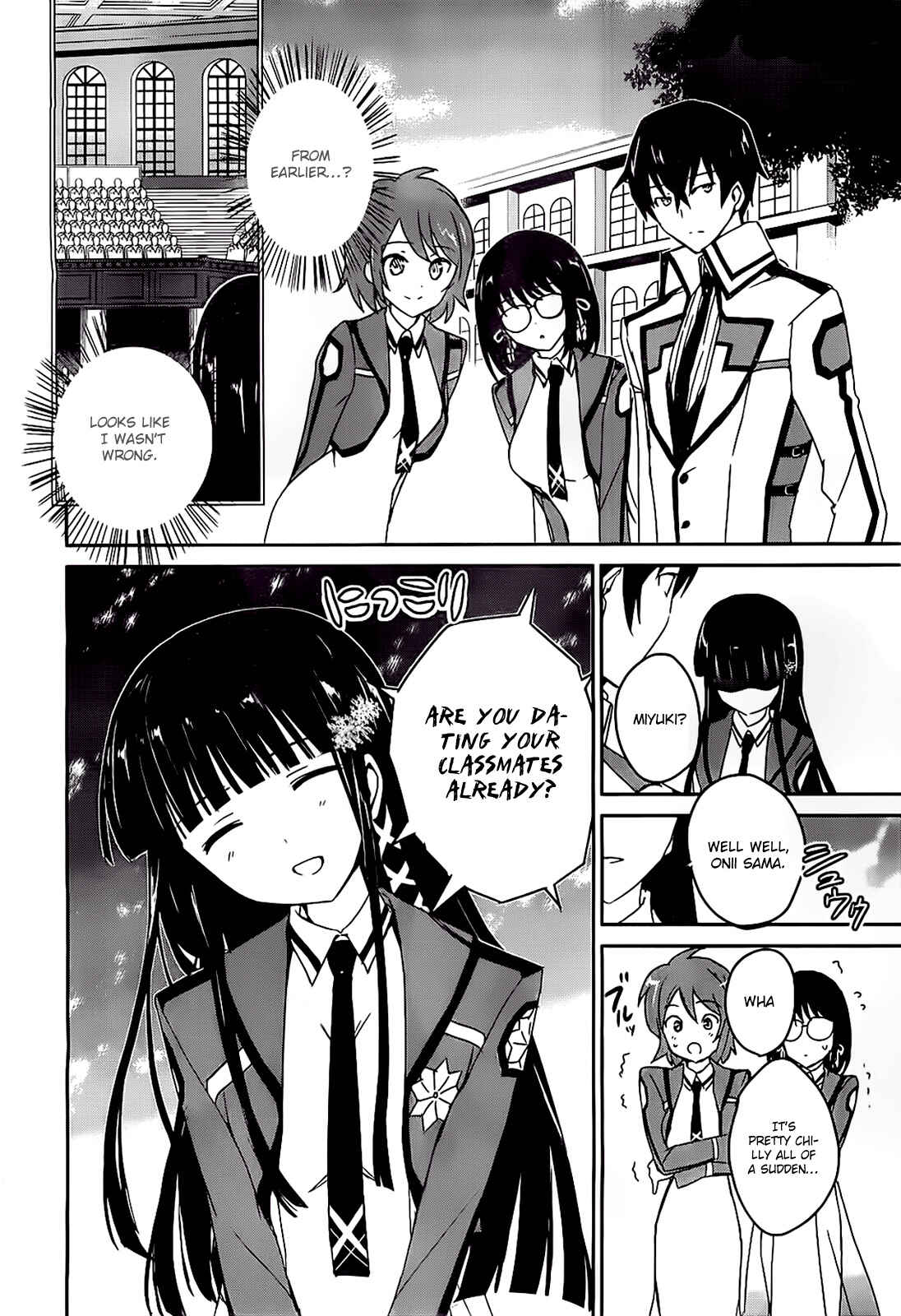 Page 14 Chapter 3 The Honor Student at Magic High School