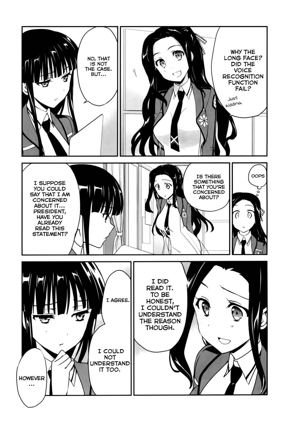 Page 14 Chapter 12 The Honor Student at Magic High School