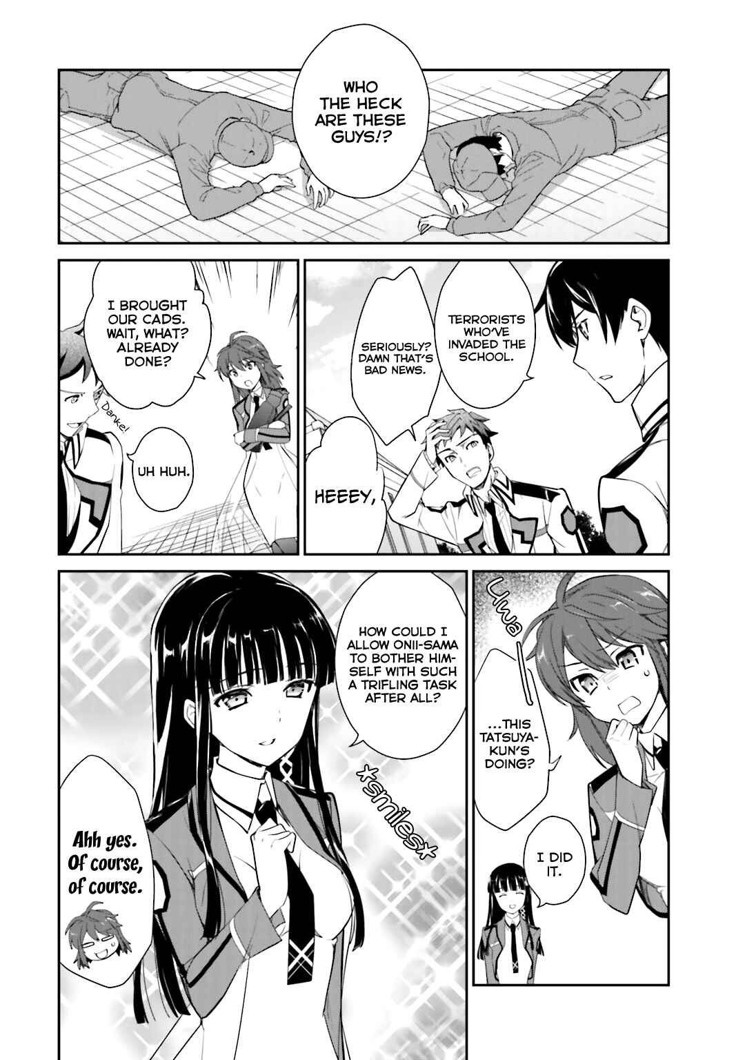 Page 22 Chapter 18 The Honor Student at Magic High School