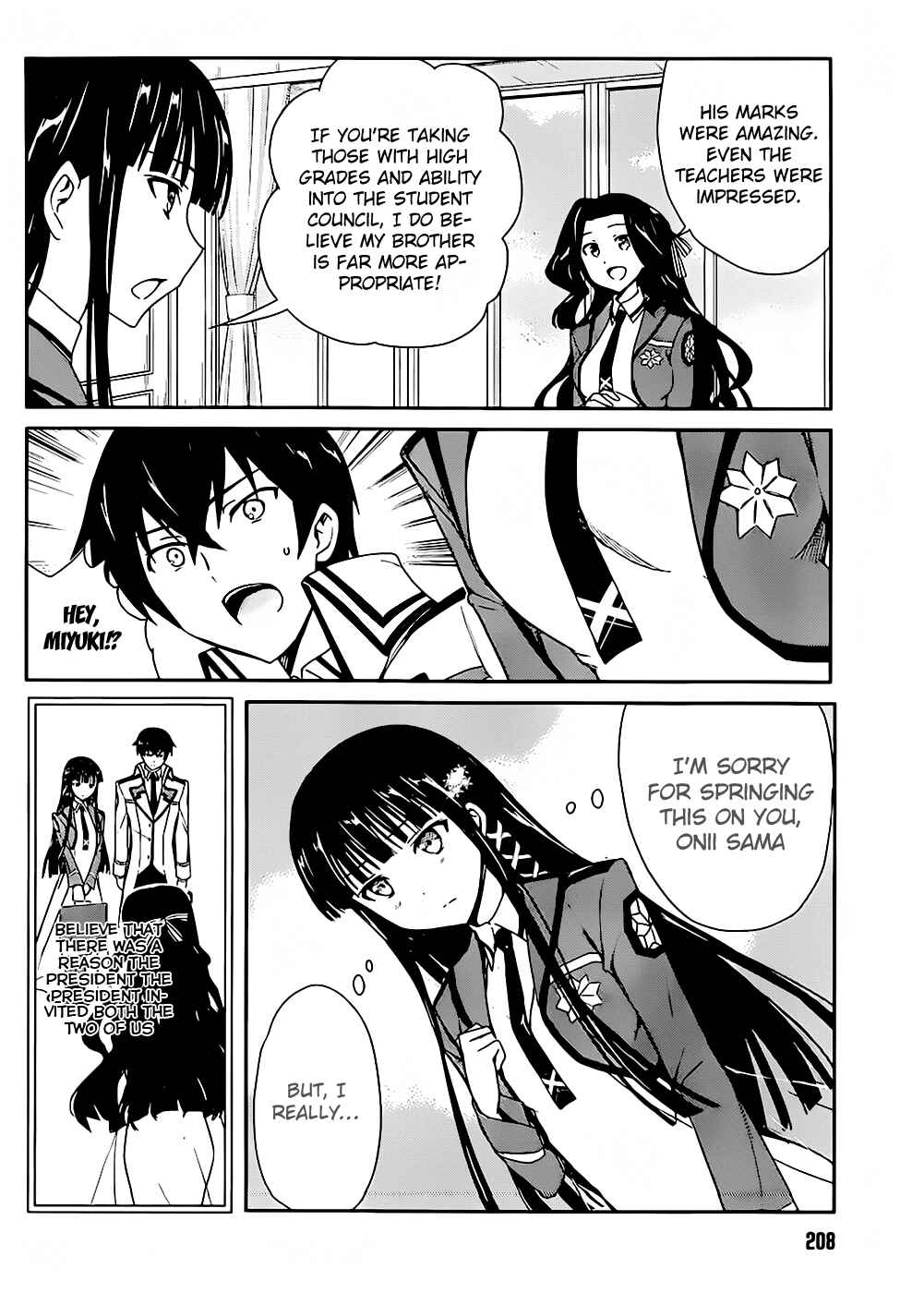 Page 6 Chapter 6 The Honor Student at Magic High School