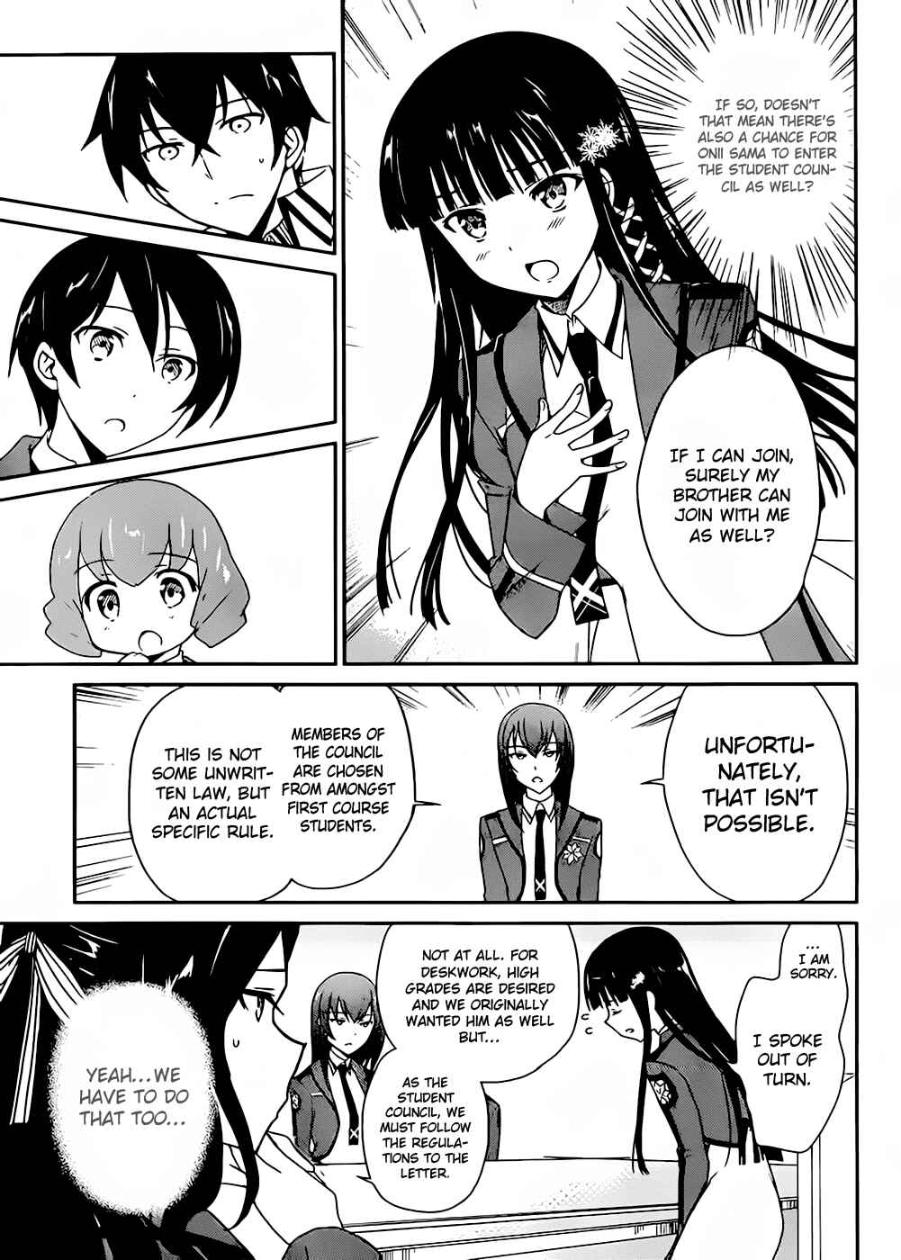 Page 7 Chapter 6 The Honor Student at Magic High School