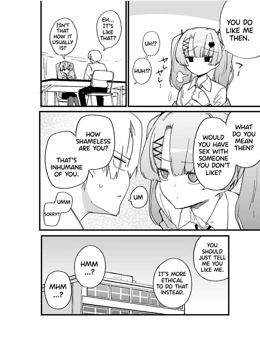 Page 4 Chapter Unknown_a6ef A Kouhai Trying to Make Me Say I Like Her