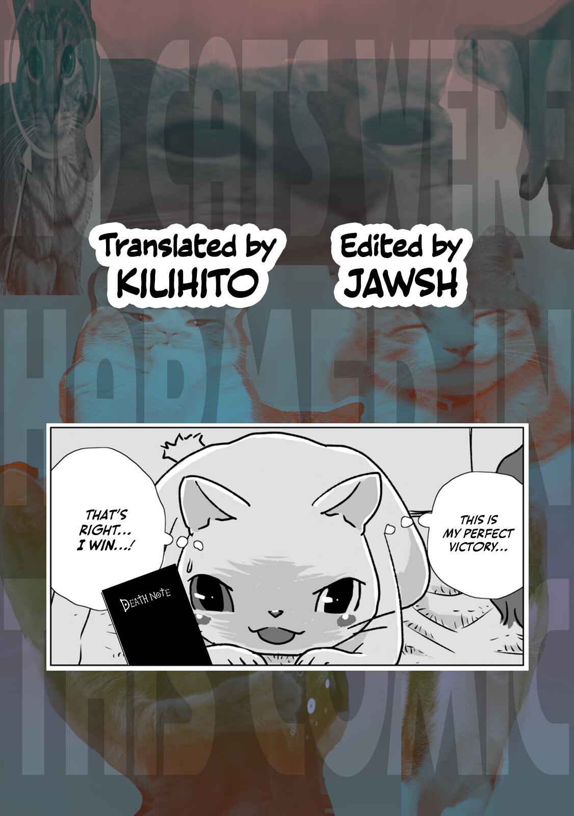 Page 19 Chapter 5 No cats were harmed in this comic.
