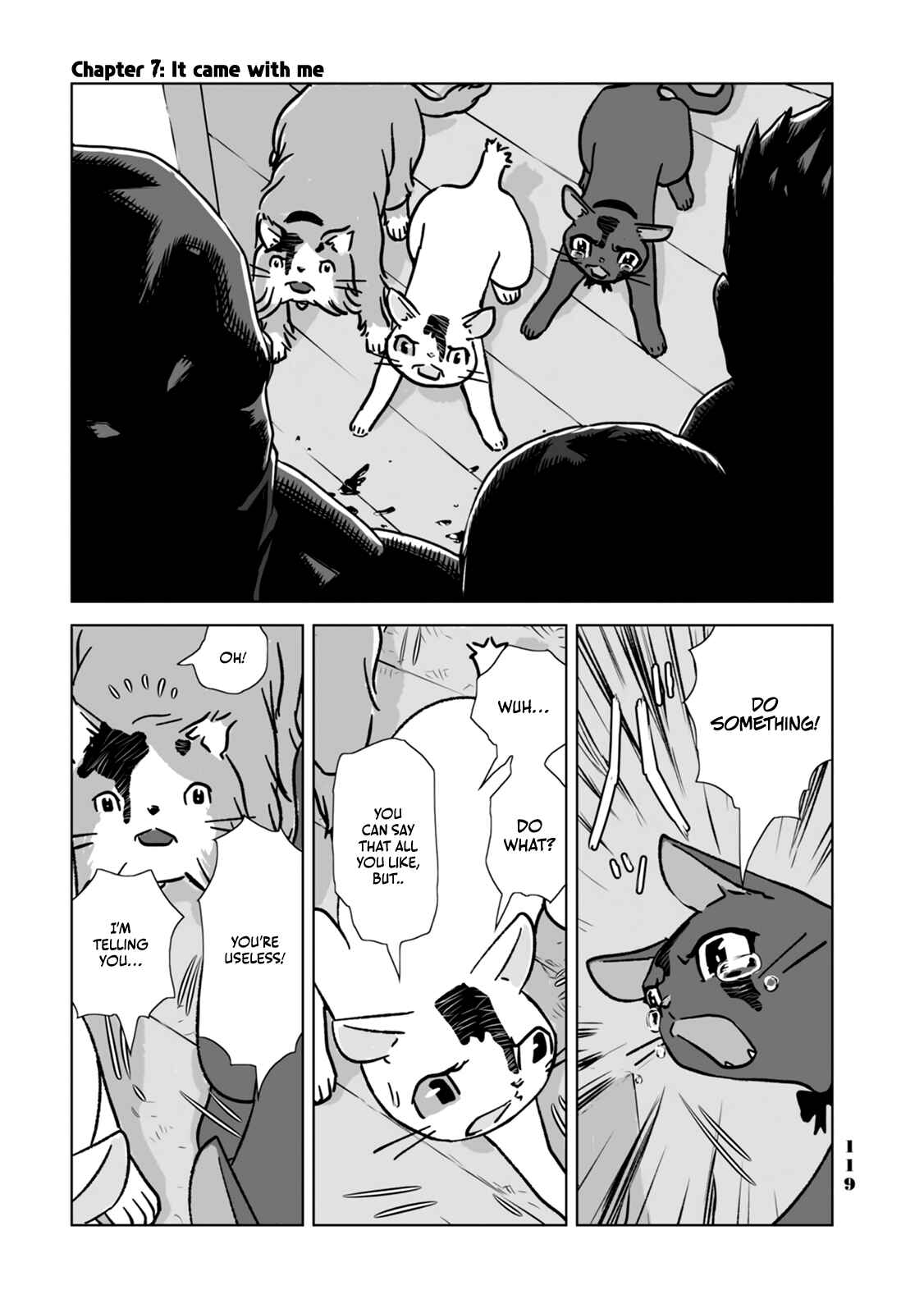 Page 1 Chapter 7 No cats were harmed in this comic.