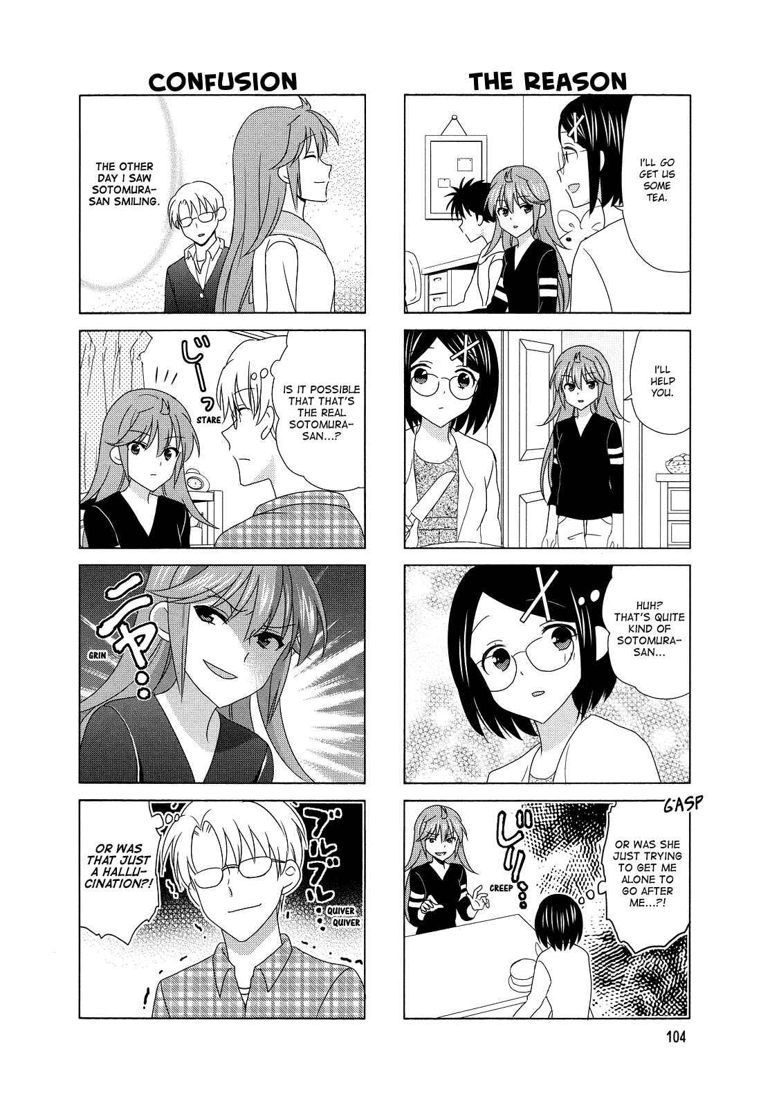 Page 4 Chapter 102 Waratte! Sotomura-san