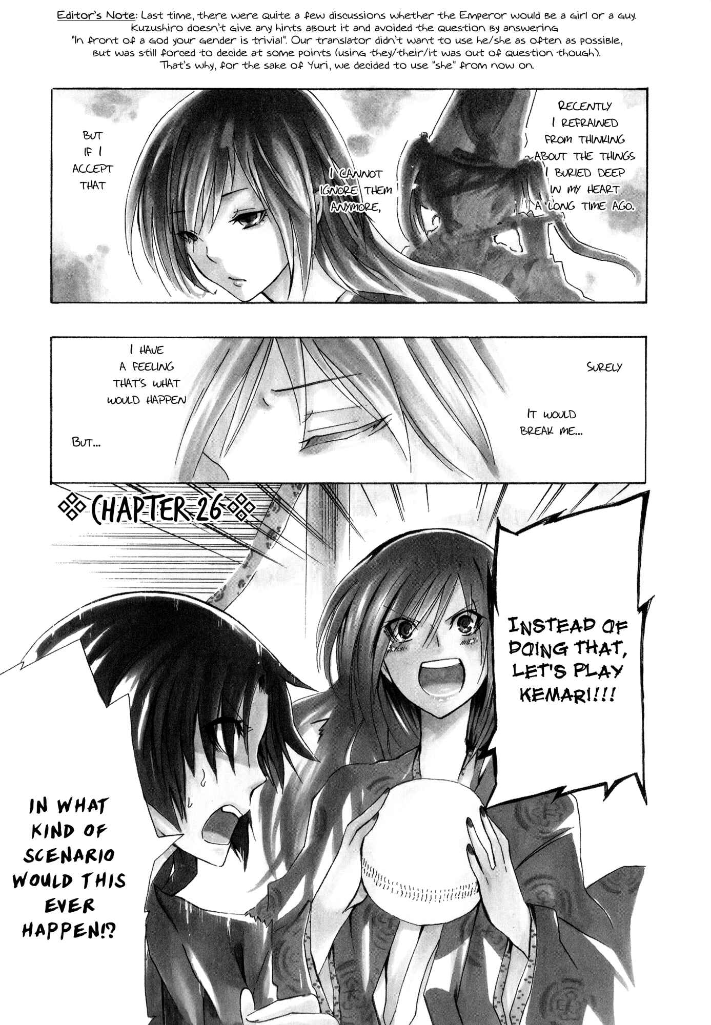 Page 1 Chapter 26 Kimi no Tame nara Shineru