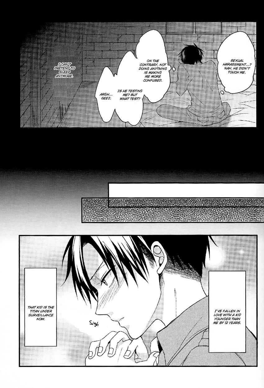 Page 10 Chapter Unknown_a94d Shingeki no Kyojin - Yandere no Heichou ni Shinu hodo Aisarete Yoru mo Nemurenai!! (Doujinshi)