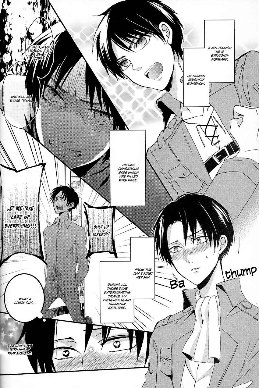 Page 11 Chapter Unknown_a94d Shingeki no Kyojin - Yandere no Heichou ni Shinu hodo Aisarete Yoru mo Nemurenai!! (Doujinshi)