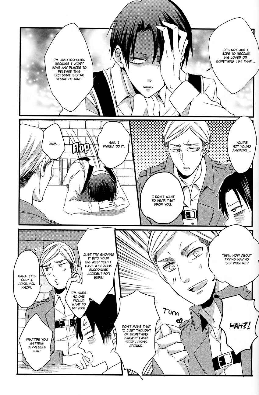 Page 26 Chapter Unknown_a94d Shingeki no Kyojin - Yandere no Heichou ni Shinu hodo Aisarete Yoru mo Nemurenai!! (Doujinshi)