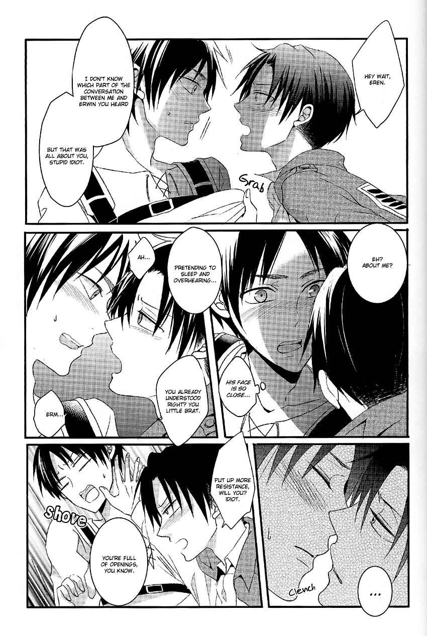 Page 34 Chapter Unknown_a94d Shingeki no Kyojin - Yandere no Heichou ni Shinu hodo Aisarete Yoru mo Nemurenai!! (Doujinshi)