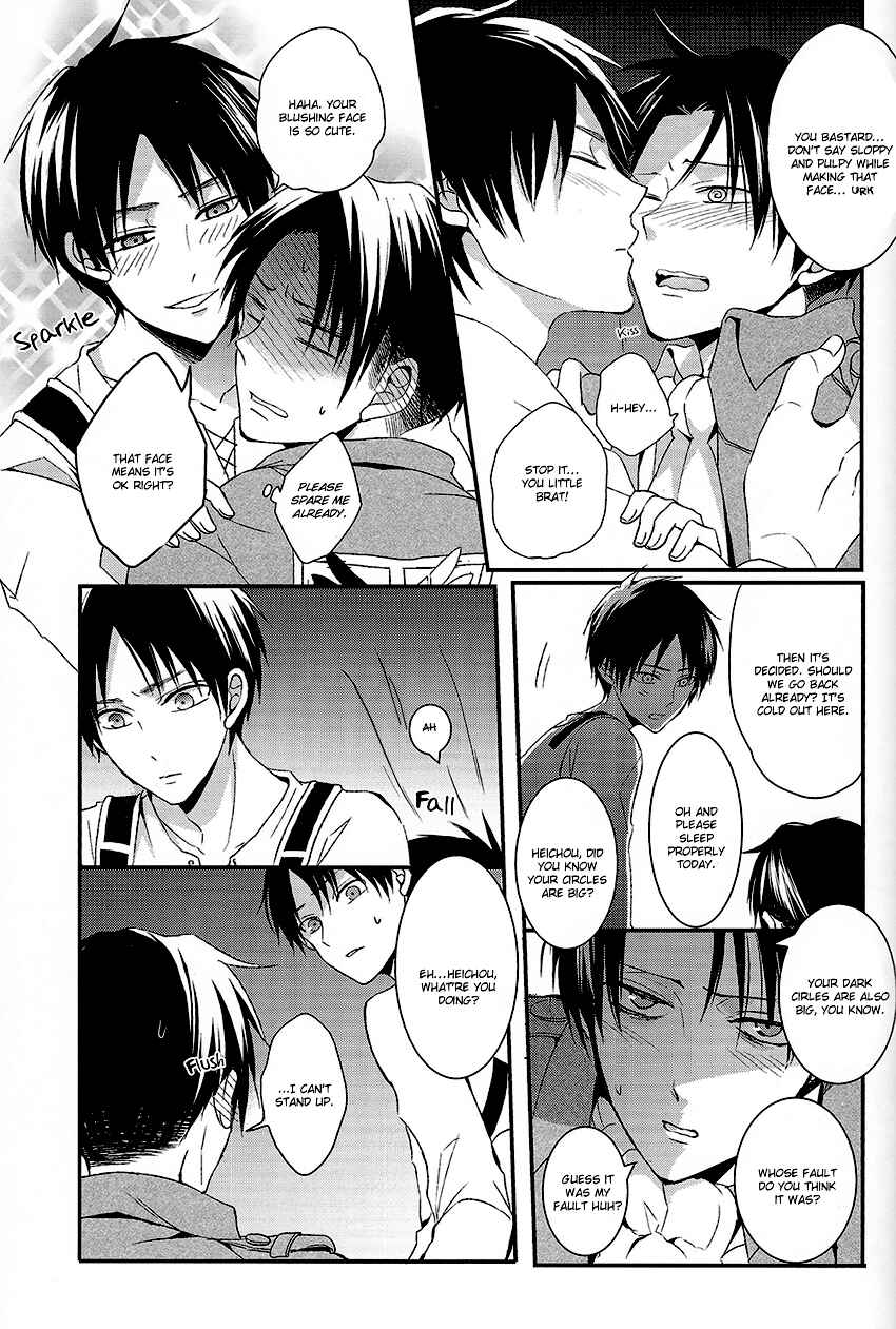Page 38 Chapter Unknown_a94d Shingeki no Kyojin - Yandere no Heichou ni Shinu hodo Aisarete Yoru mo Nemurenai!! (Doujinshi)