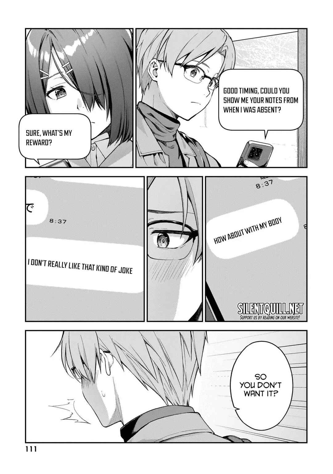 Page 8 Chapter 4 Wakaranai Desu Yoshida-san