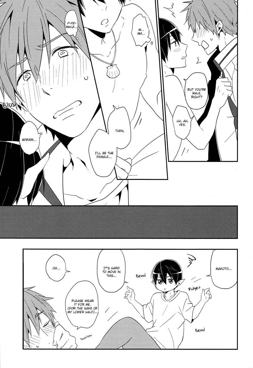 Page 16 Chapter Unknown_84cc Free! - Tadashii Ningyo no Aishikata (Doujinshi)
