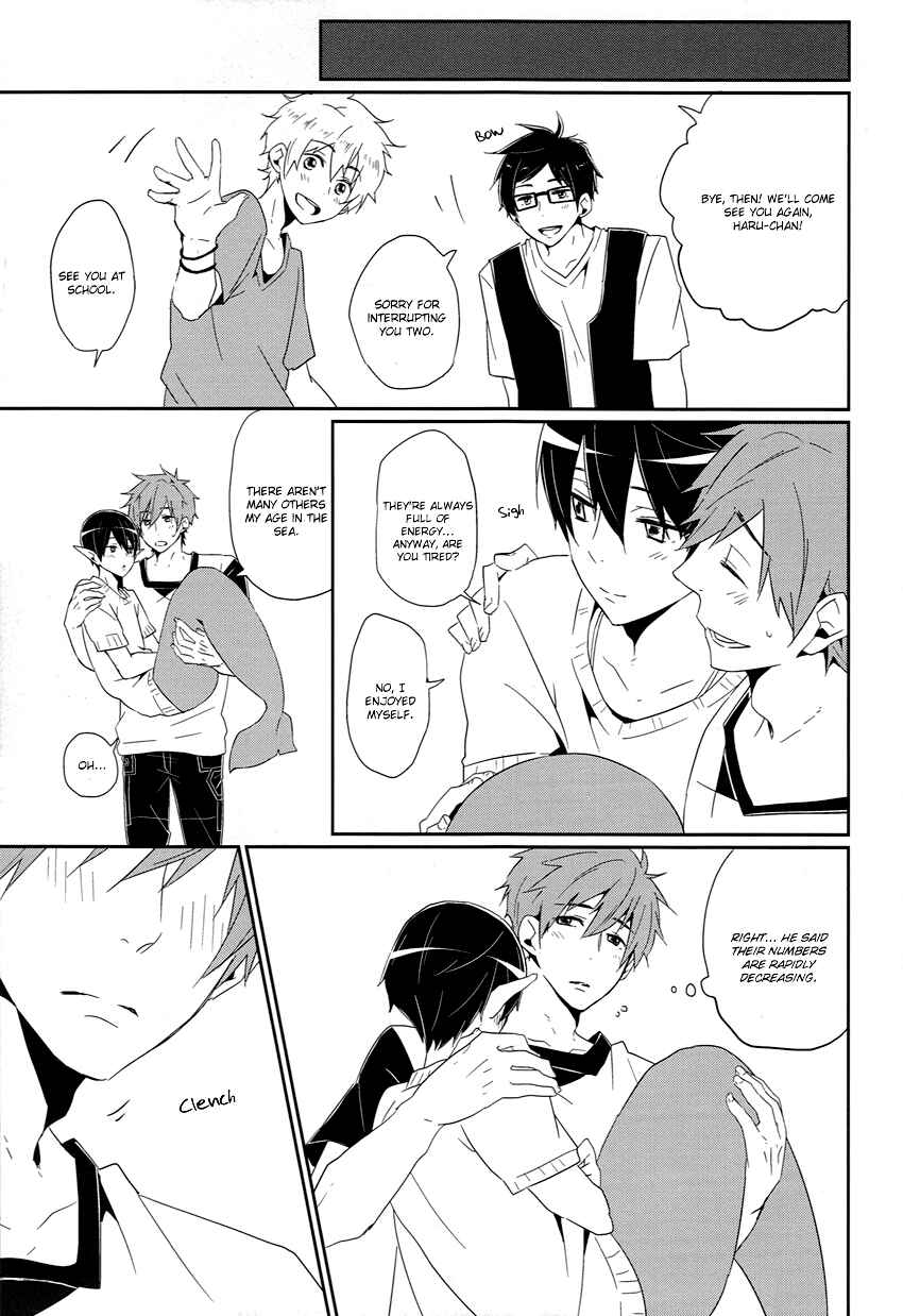 Page 20 Chapter Unknown_84cc Free! - Tadashii Ningyo no Aishikata (Doujinshi)