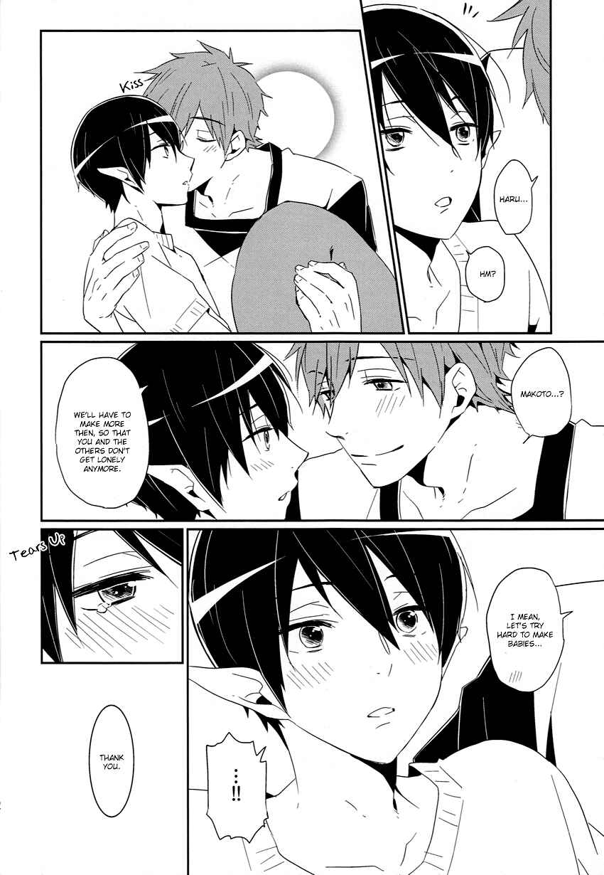 Page 21 Chapter Unknown_84cc Free! - Tadashii Ningyo no Aishikata (Doujinshi)