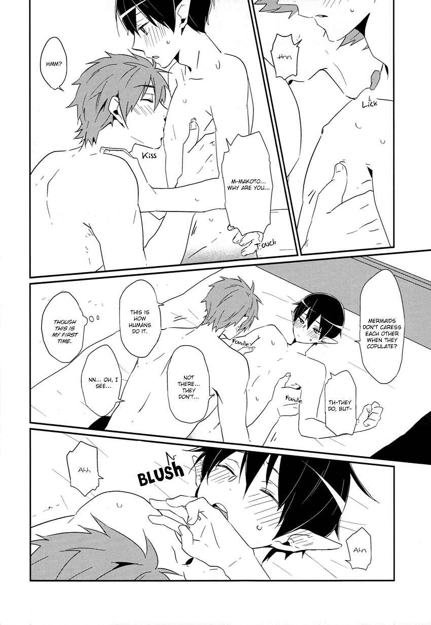 Page 23 Chapter Unknown_84cc Free! - Tadashii Ningyo no Aishikata (Doujinshi)