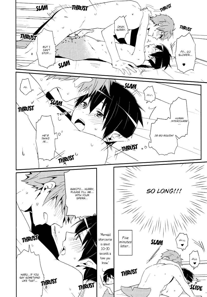 Page 29 Chapter Unknown_84cc Free! - Tadashii Ningyo no Aishikata (Doujinshi)