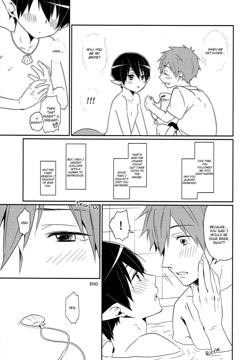 Page 32 Chapter Unknown_84cc Free! - Tadashii Ningyo no Aishikata (Doujinshi)